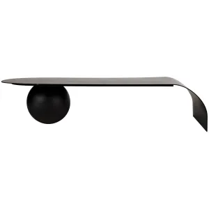Rosario Coffee Table, Black Steel