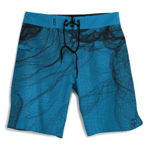 Scales Gear Cast Nets Boardshorts Electric Blue