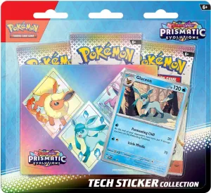 Scarlet & Violet: Prismatic Evolutions - Tech Sticker Collection Glaceon