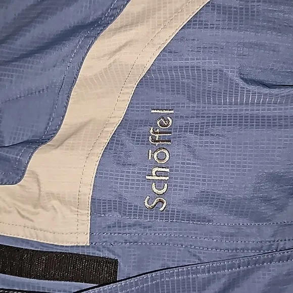 Schoffel/Venturi Womens Ski Jacket size 8 Blue and Gray Gorpcore Outdoor Winter