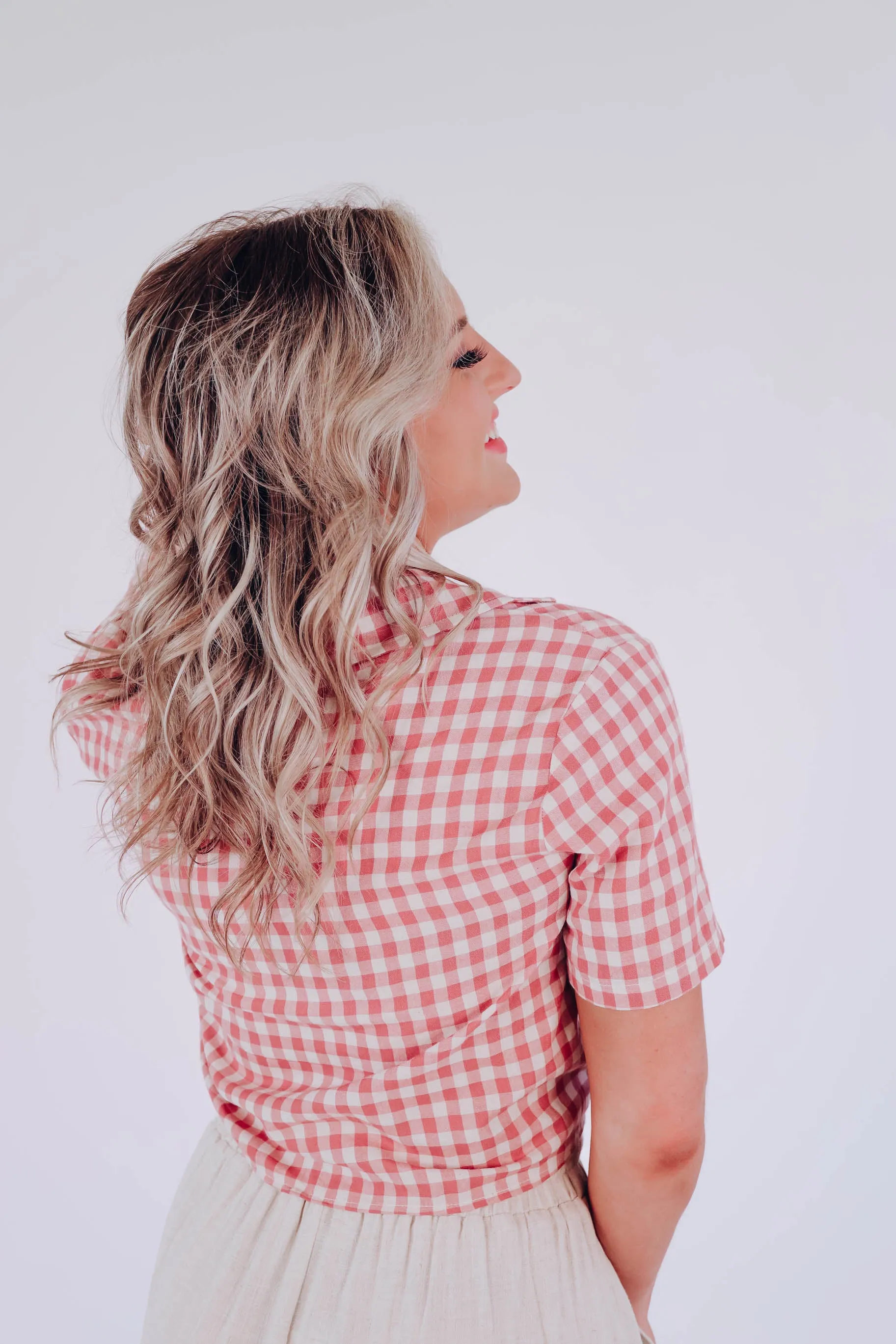 Scout Gingham Button Down Shirt