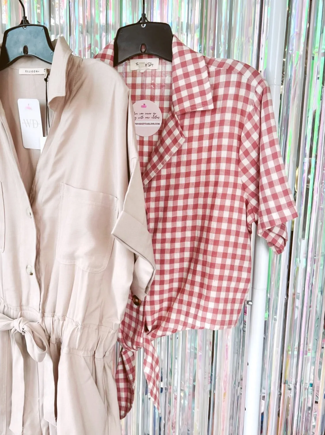 Scout Gingham Button Down Shirt