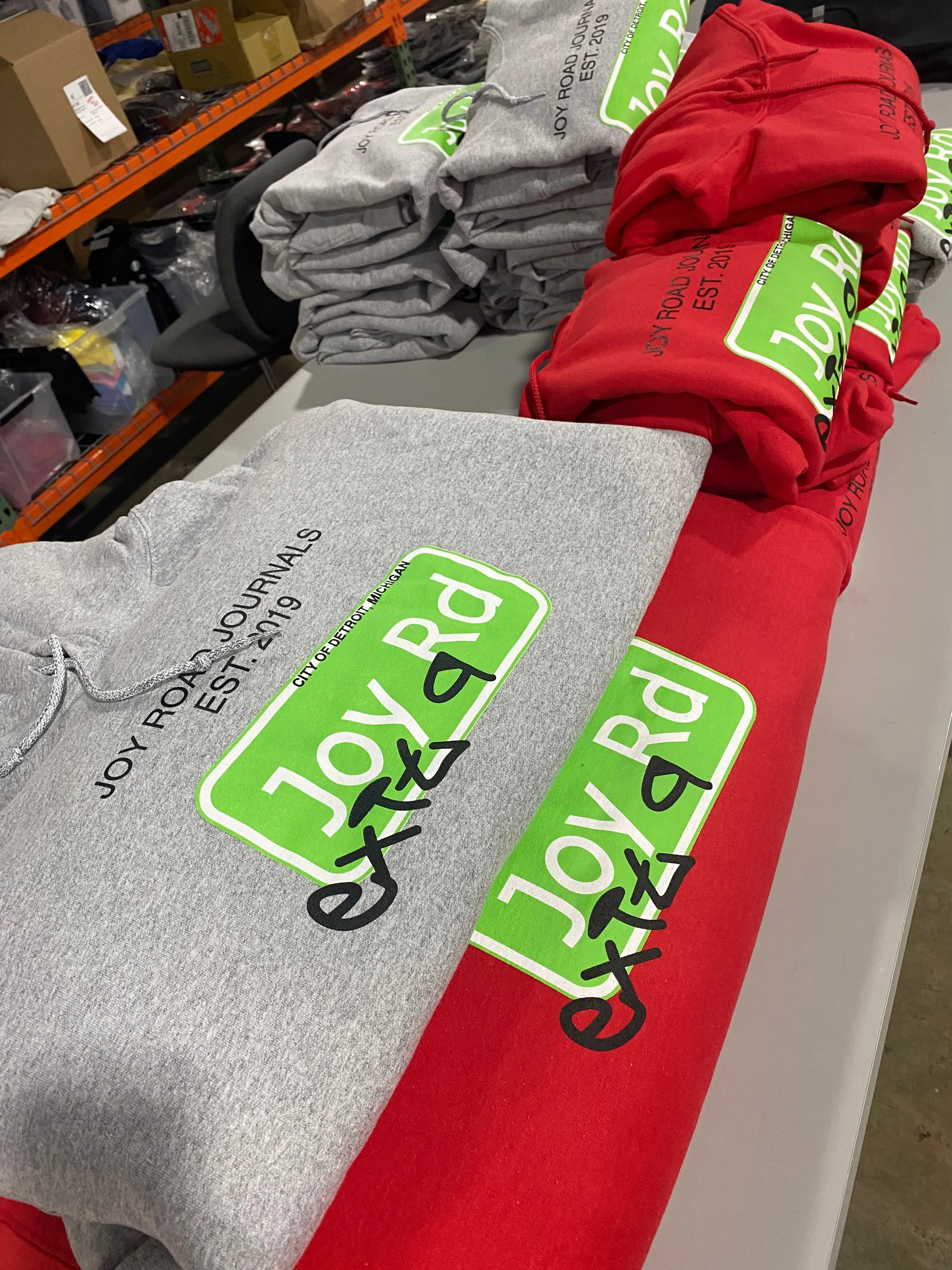 Screen Printed Hoodies