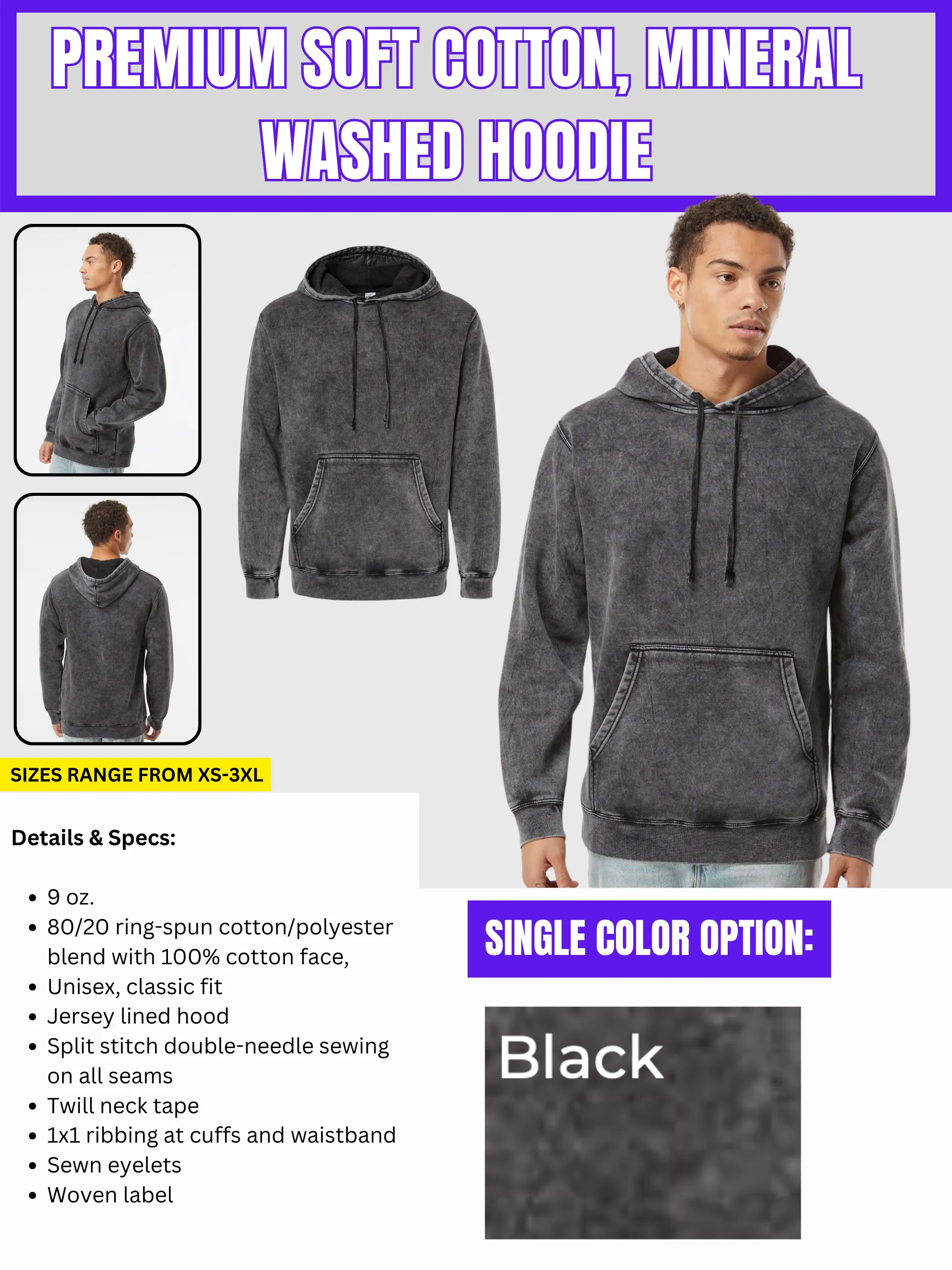 Screen Printed Hoodies