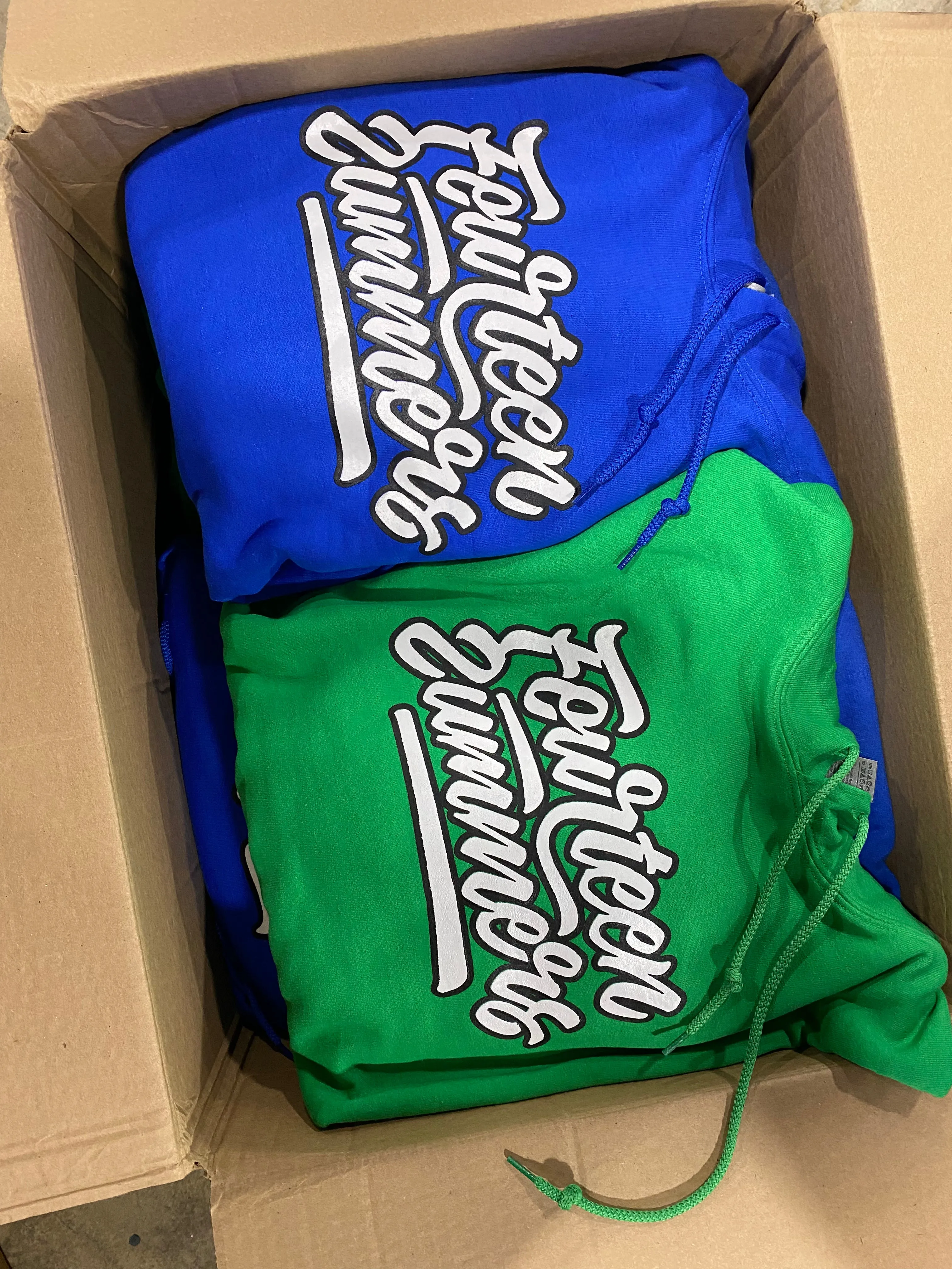 Screen Printed Hoodies