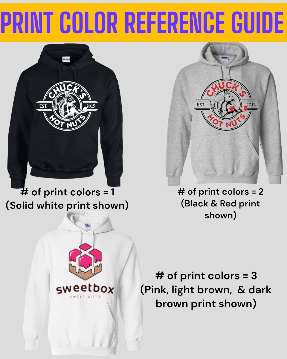 Screen Printed Hoodies