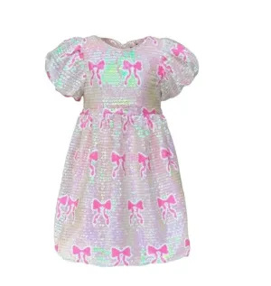 Sequin Bow Dress