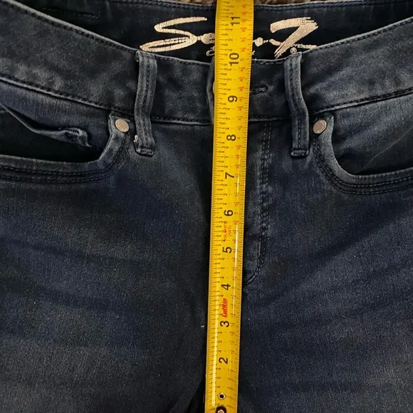 SEVEN7 Women’s High Rise Skinny Crop Jeans