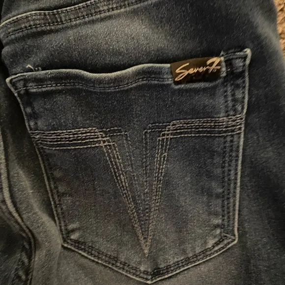 SEVEN7 Women’s High Rise Skinny Crop Jeans