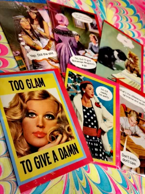 Sharp 'n' Kitschy cards