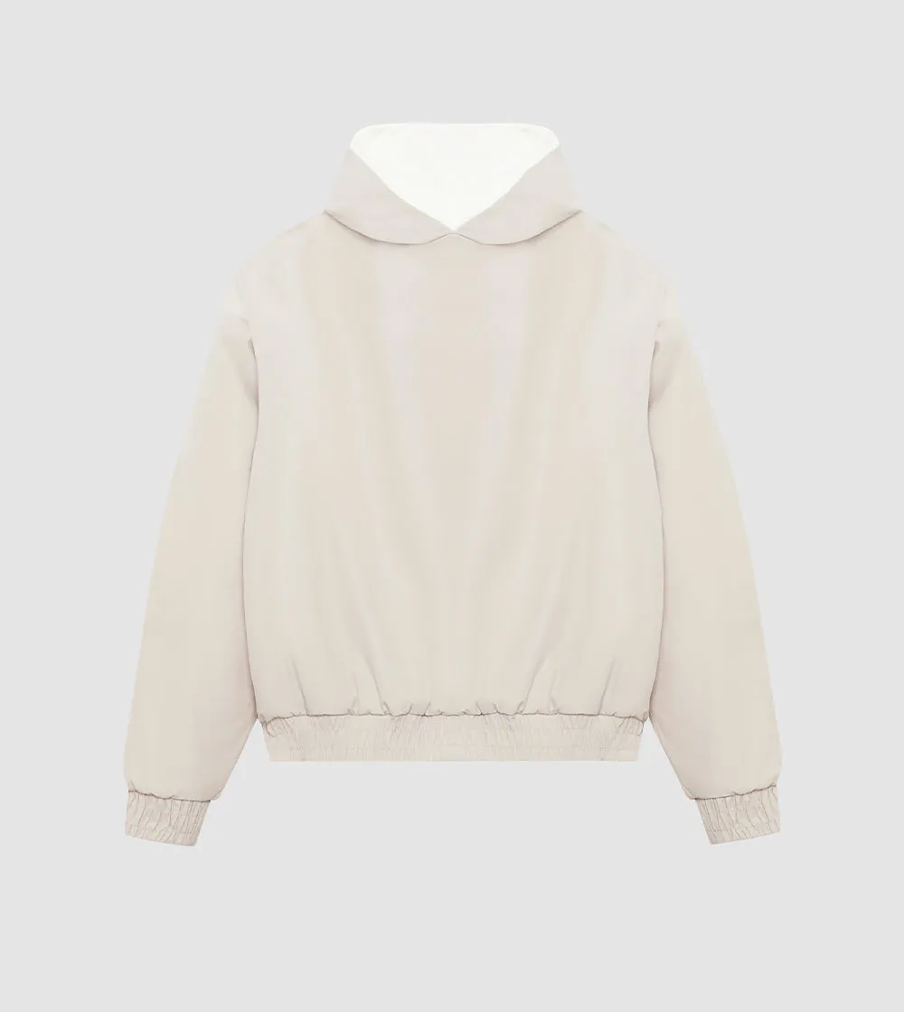 Shell Hoodie Ivory