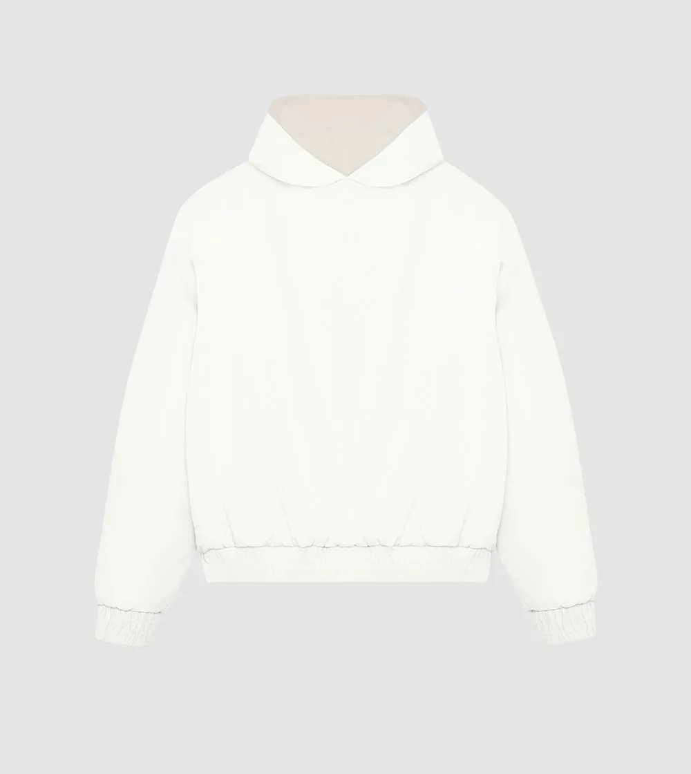 Shell Hoodie Ivory