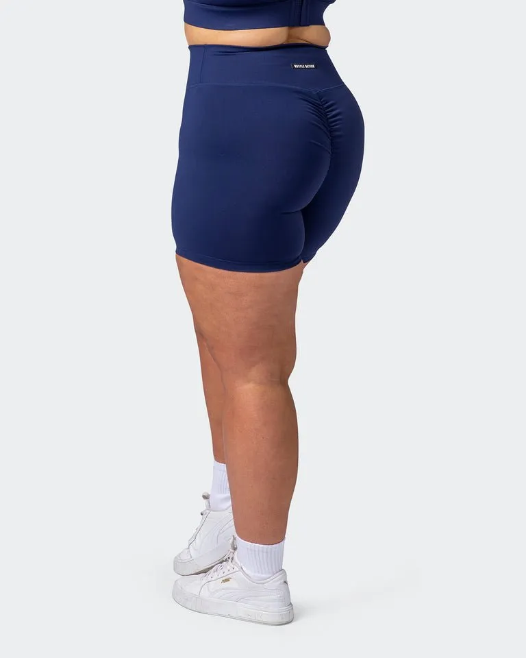 Signature Scrunch Bike Shorts Ink