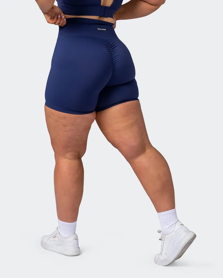 Signature Scrunch Bike Shorts Ink
