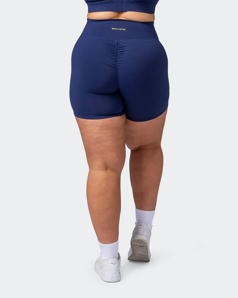 Signature Scrunch Bike Shorts Ink