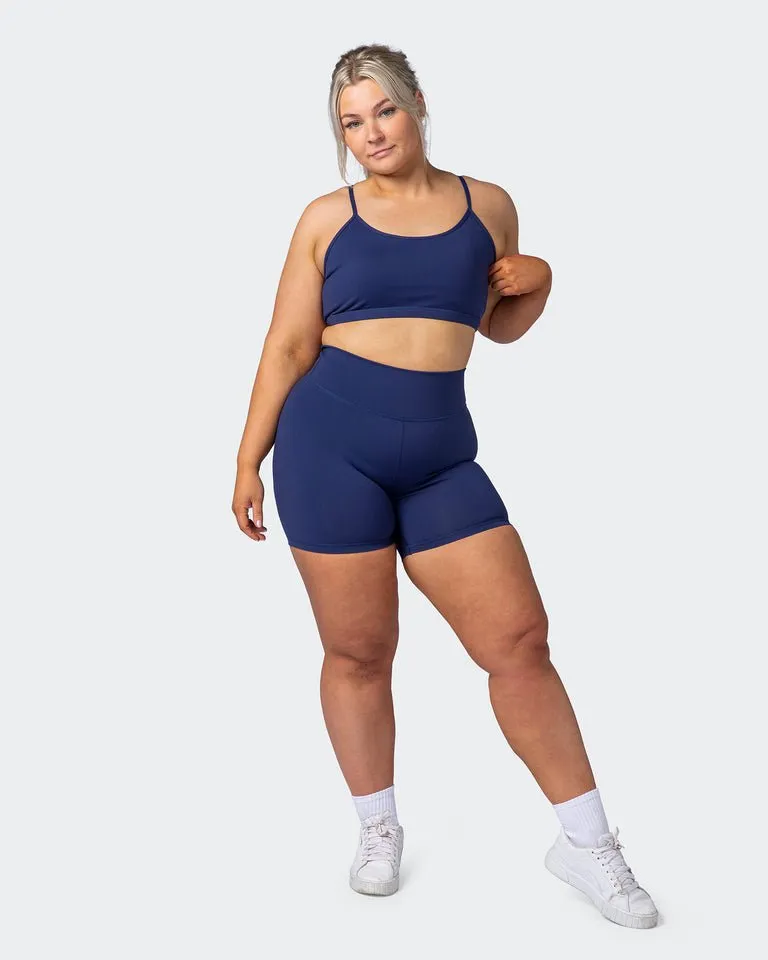 Signature Scrunch Bike Shorts Ink
