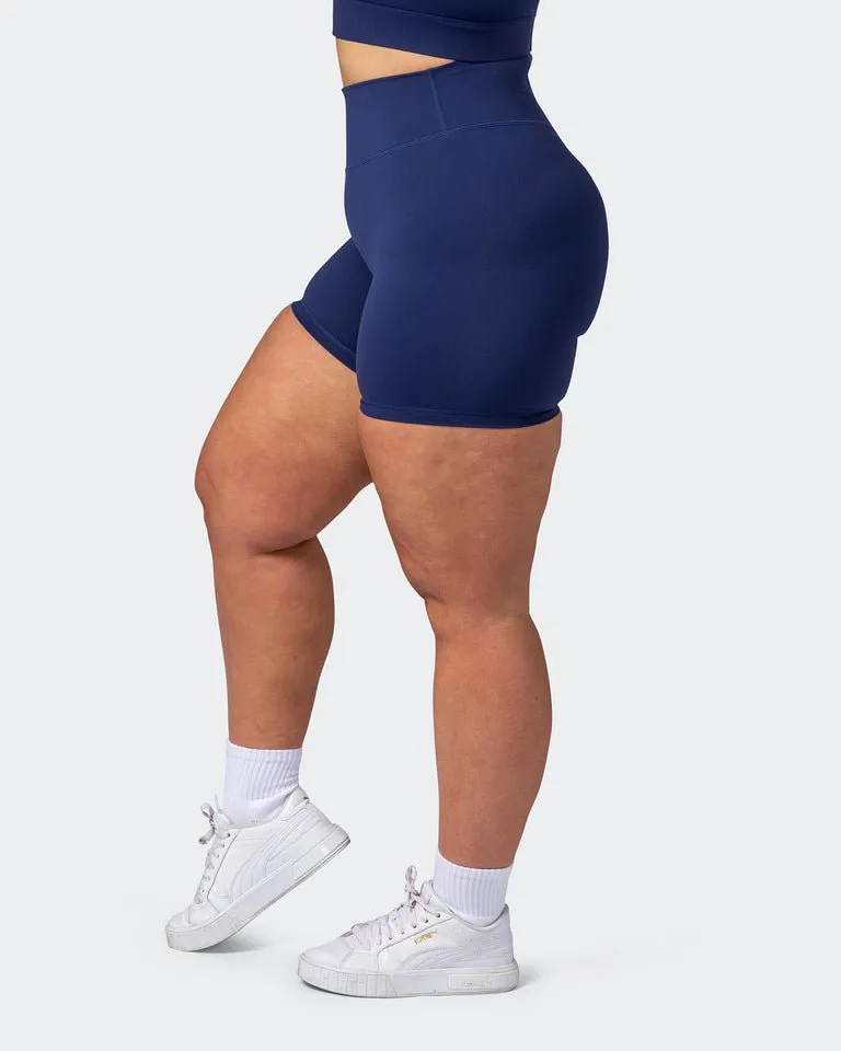 Signature Scrunch Bike Shorts Ink