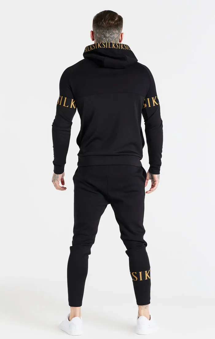 Siksilk Ss-20094 Dynamic Overhead Hoodie Black / Gold