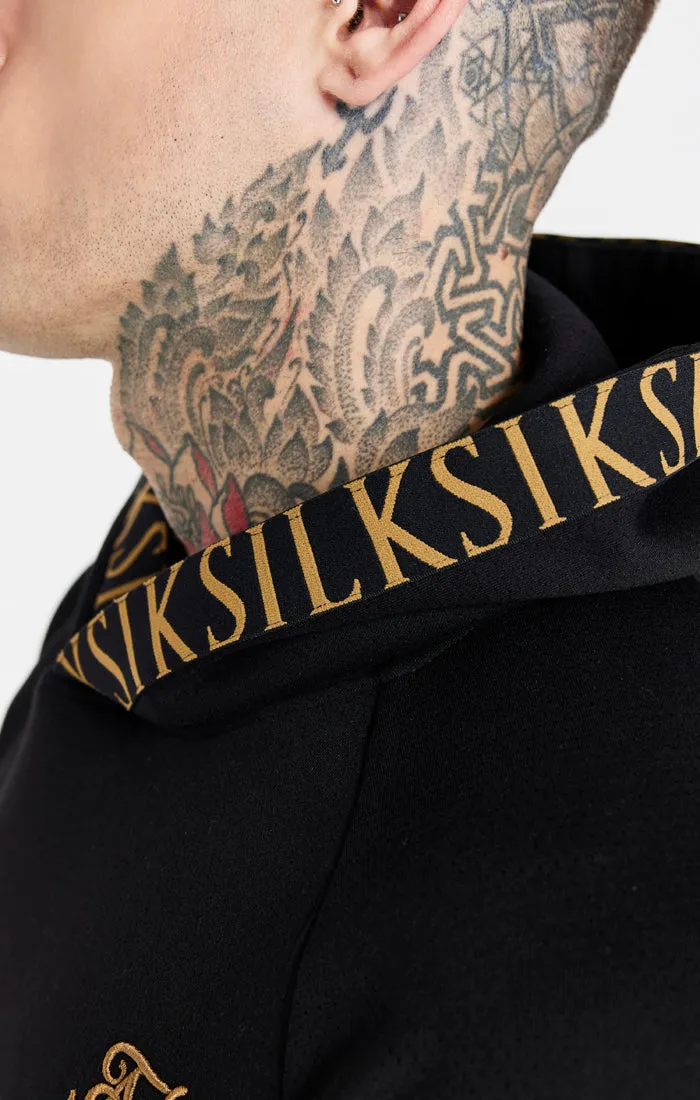 Siksilk Ss-20094 Dynamic Overhead Hoodie Black / Gold