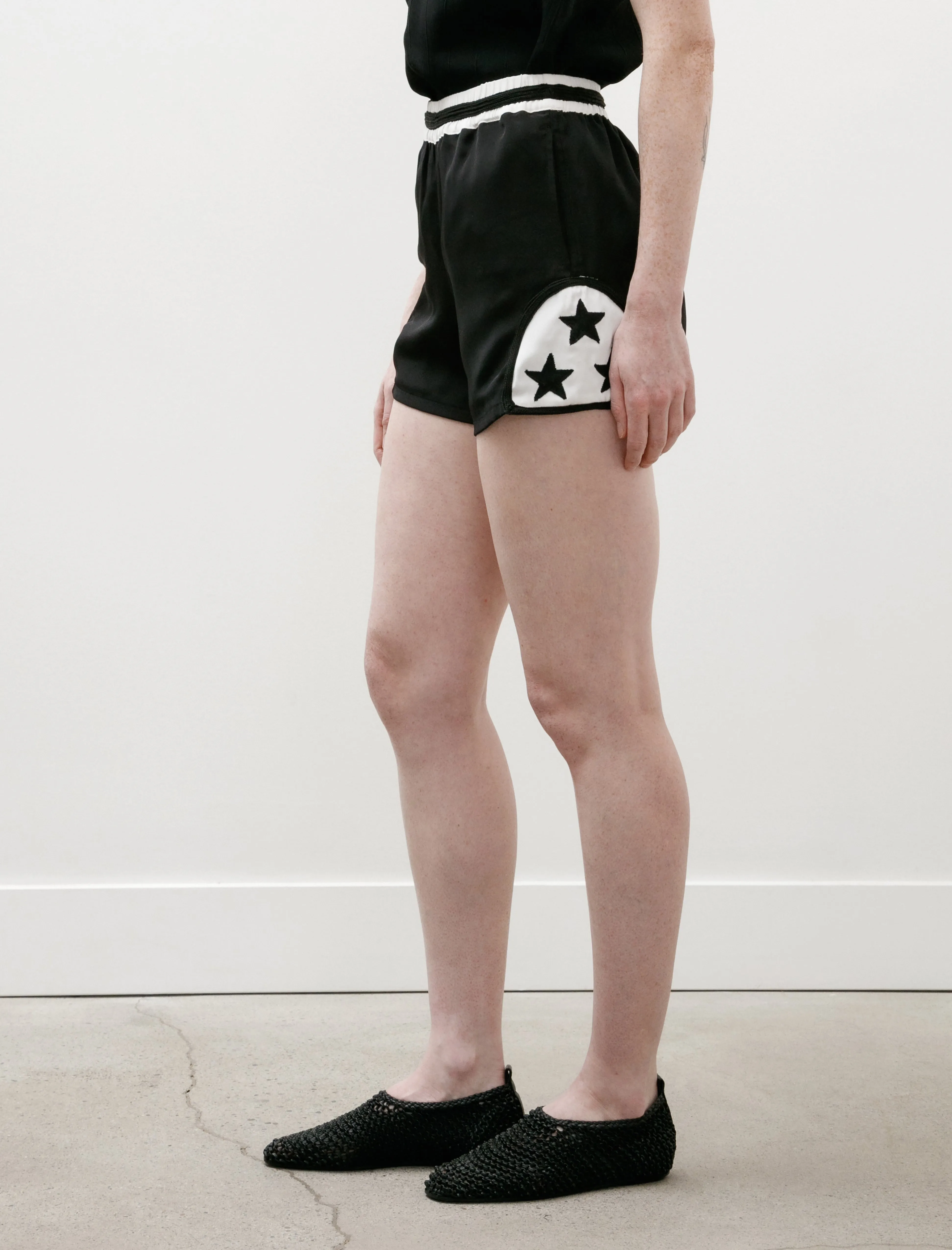 Silk Star Field Shorts