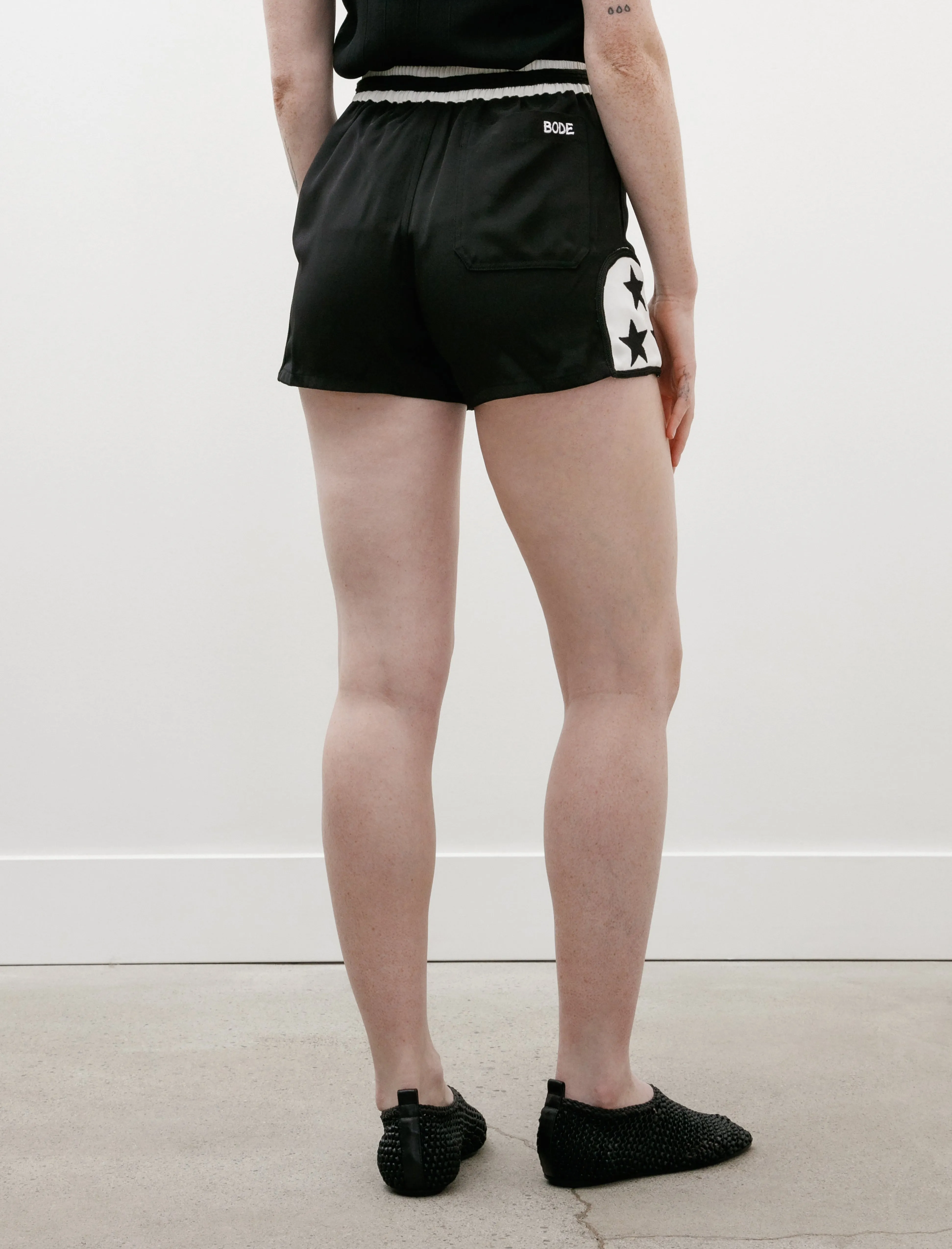 Silk Star Field Shorts