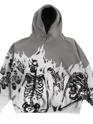 SKELETON PARTY Men's Hoodie