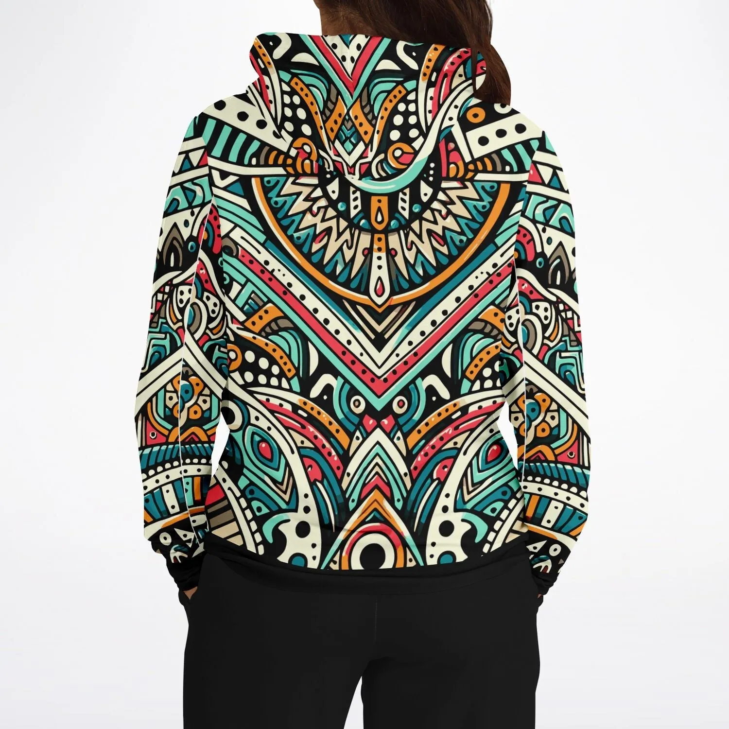 Smokin' Indian Skull Hoodie