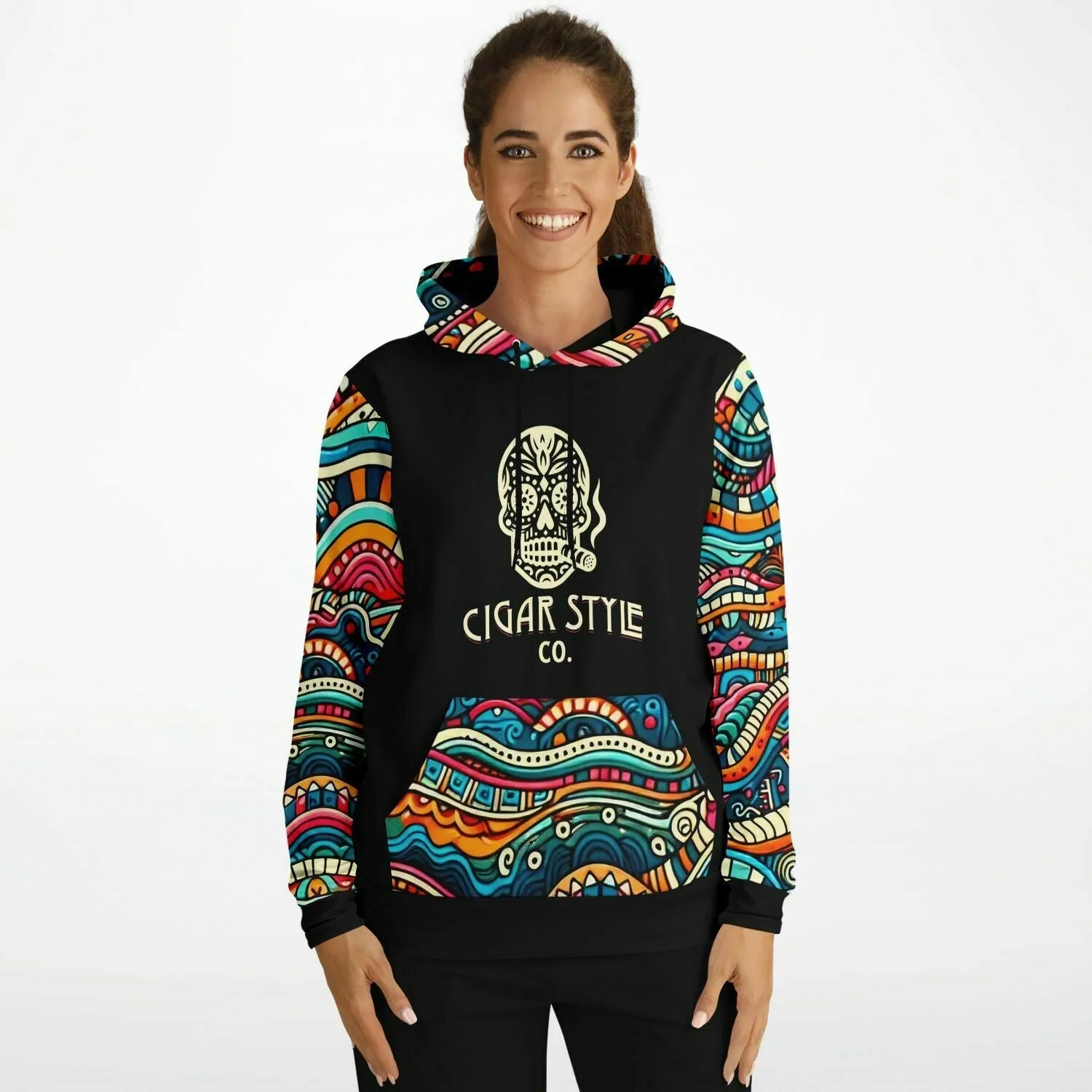 Smokin' Sugar Skull Hoodie