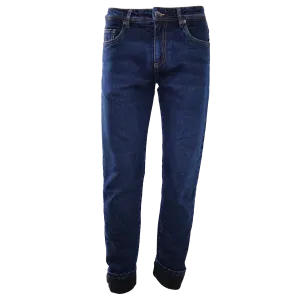 Smr300d - jeans doublé pour homme extensible||smr300d - stretch men’s lined jeans