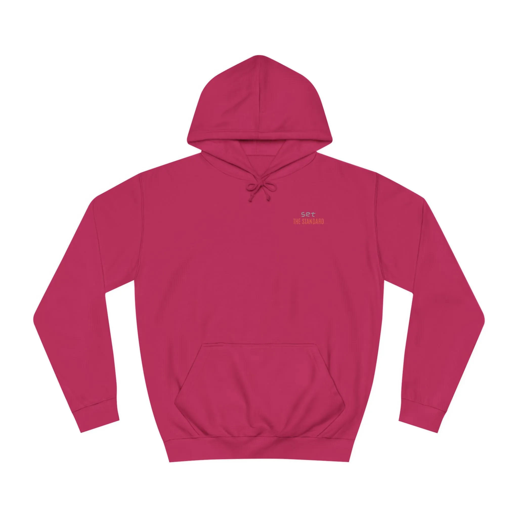 SNRG Unisex Hoodie - Set the Standard, Sweatshirt, Hooded Jacket, Casual Pullover, Trendy Apparel, Outerwear, Hoodie