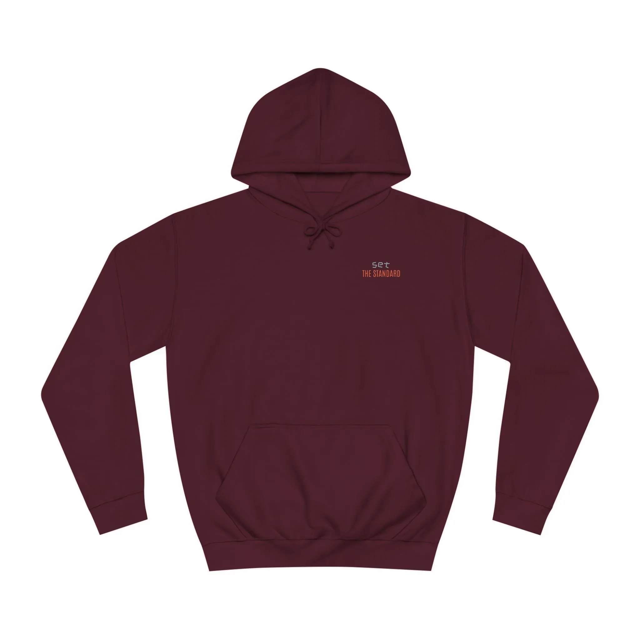 SNRG Unisex Hoodie - Set the Standard, Sweatshirt, Hooded Jacket, Casual Pullover, Trendy Apparel, Outerwear, Hoodie