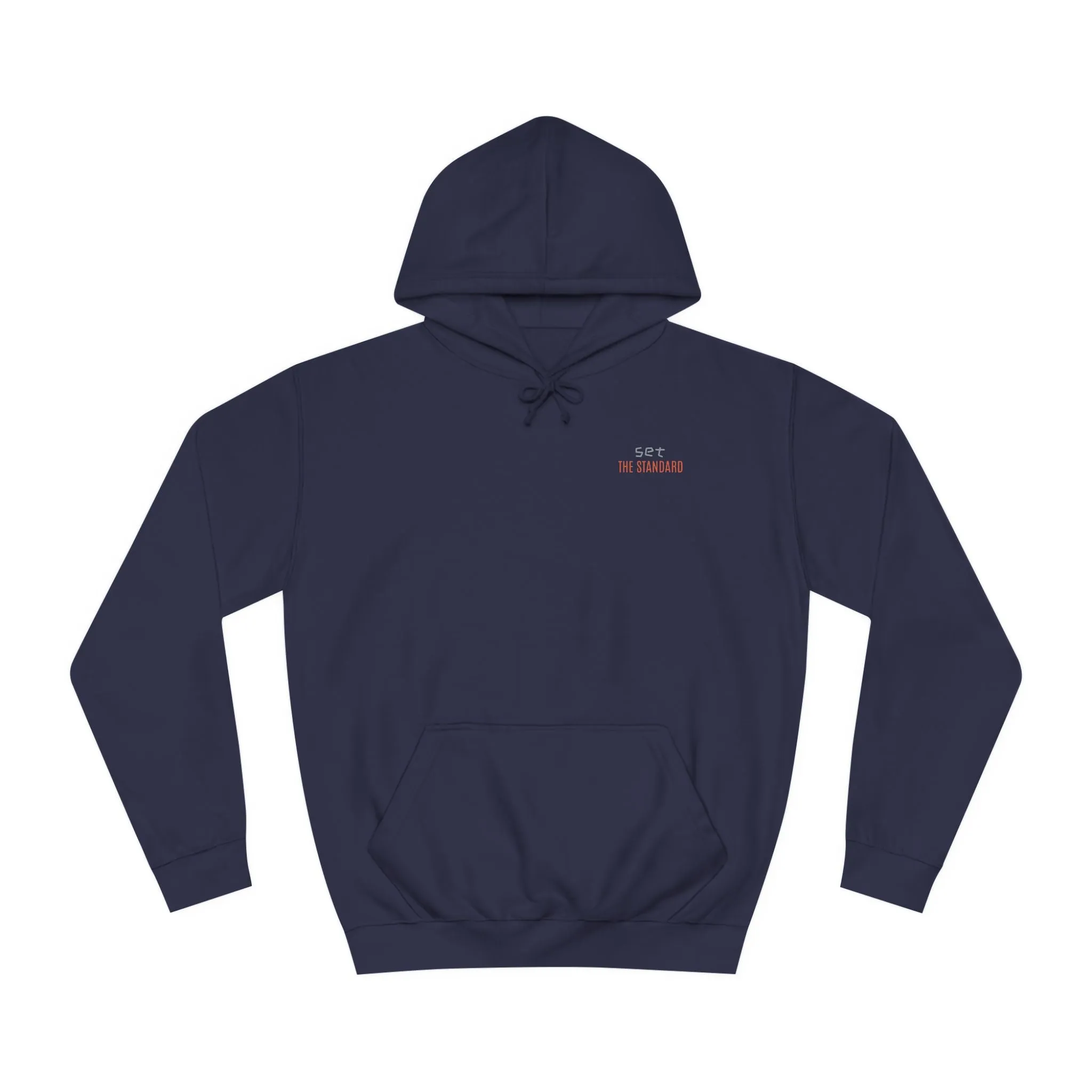 SNRG Unisex Hoodie - Set the Standard, Sweatshirt, Hooded Jacket, Casual Pullover, Trendy Apparel, Outerwear, Hoodie