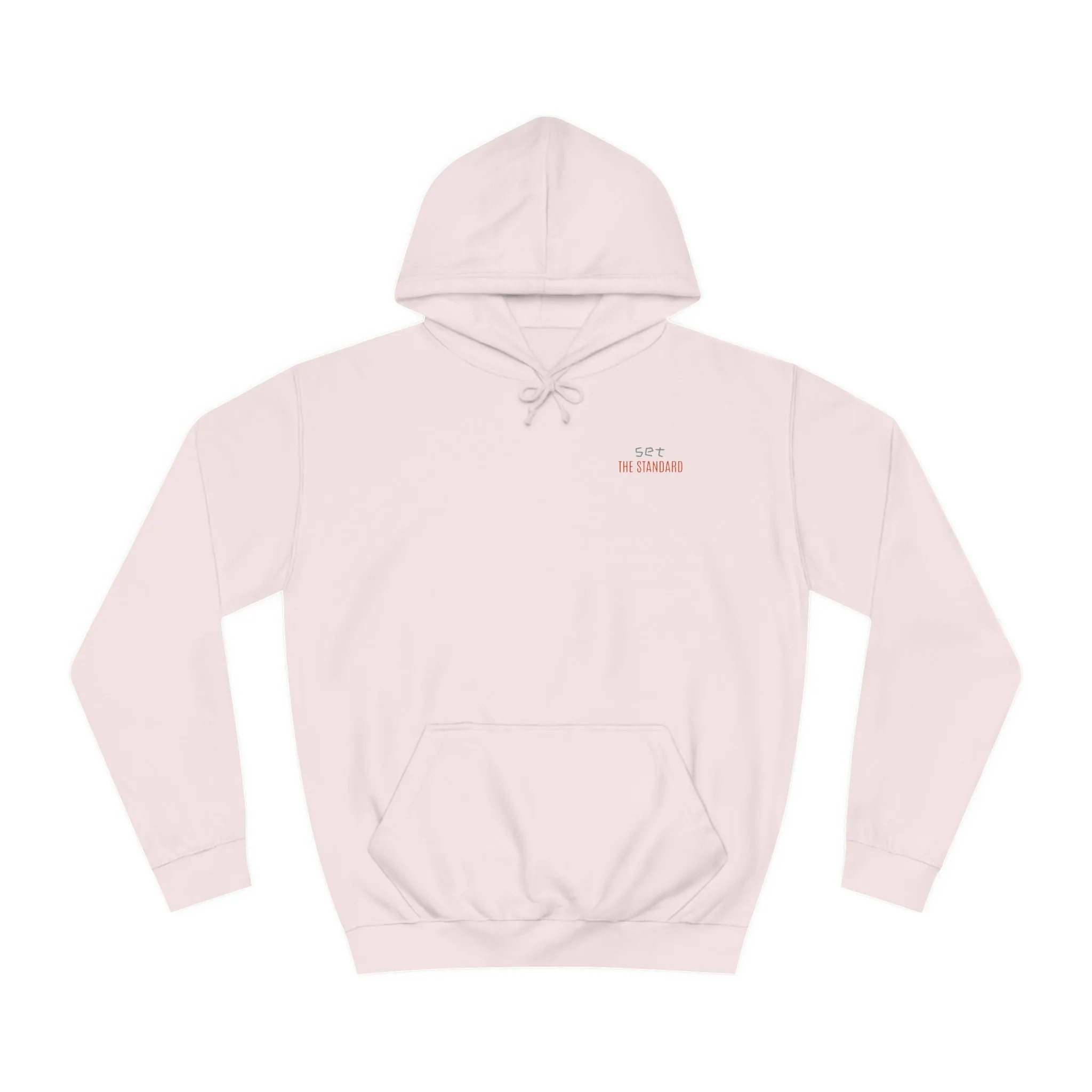 SNRG Unisex Hoodie - Set the Standard, Sweatshirt, Hooded Jacket, Casual Pullover, Trendy Apparel, Outerwear, Hoodie