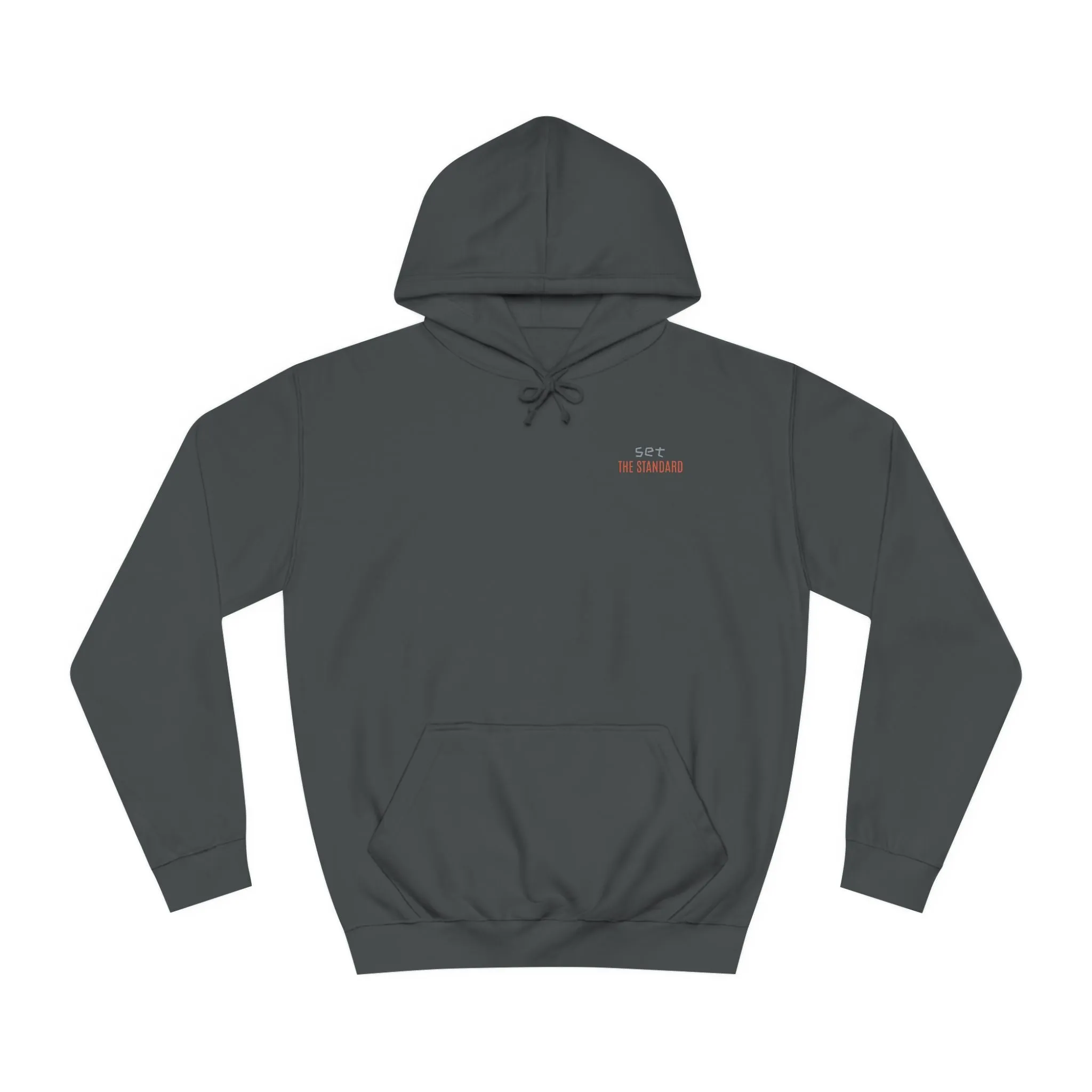 SNRG Unisex Hoodie - Set the Standard, Sweatshirt, Hooded Jacket, Casual Pullover, Trendy Apparel, Outerwear, Hoodie
