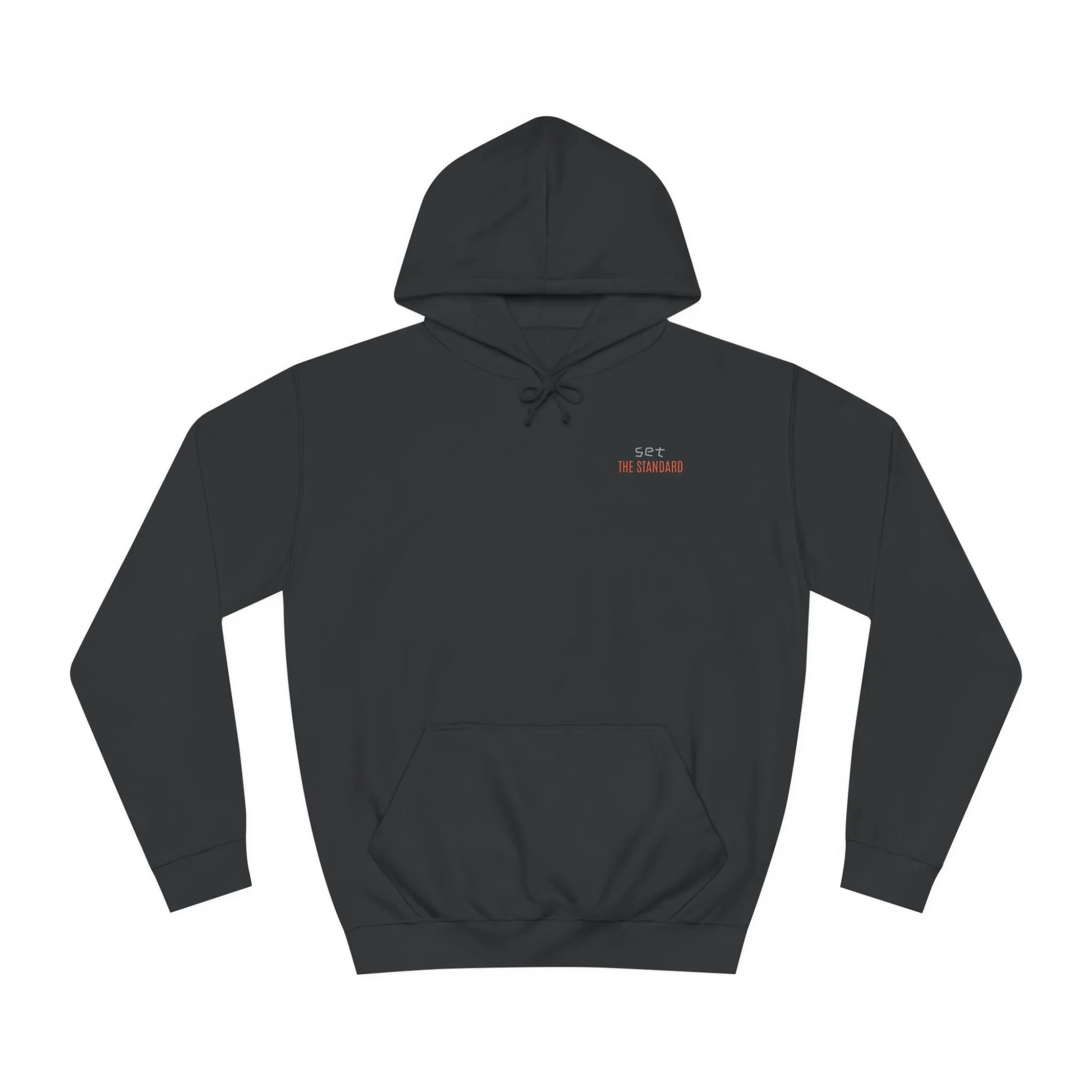 SNRG Unisex Hoodie - Set the Standard, Sweatshirt, Hooded Jacket, Casual Pullover, Trendy Apparel, Outerwear, Hoodie