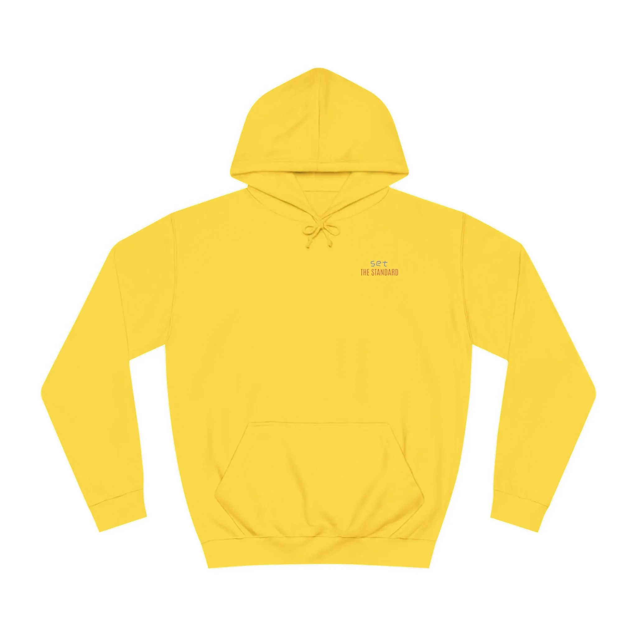 SNRG Unisex Hoodie - Set the Standard, Sweatshirt, Hooded Jacket, Casual Pullover, Trendy Apparel, Outerwear, Hoodie