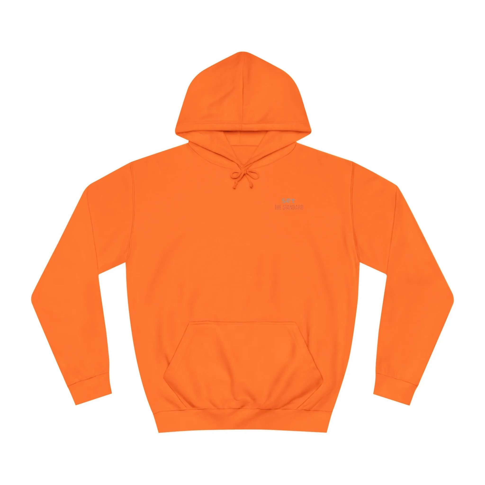SNRG Unisex Hoodie - Set the Standard, Sweatshirt, Hooded Jacket, Casual Pullover, Trendy Apparel, Outerwear, Hoodie