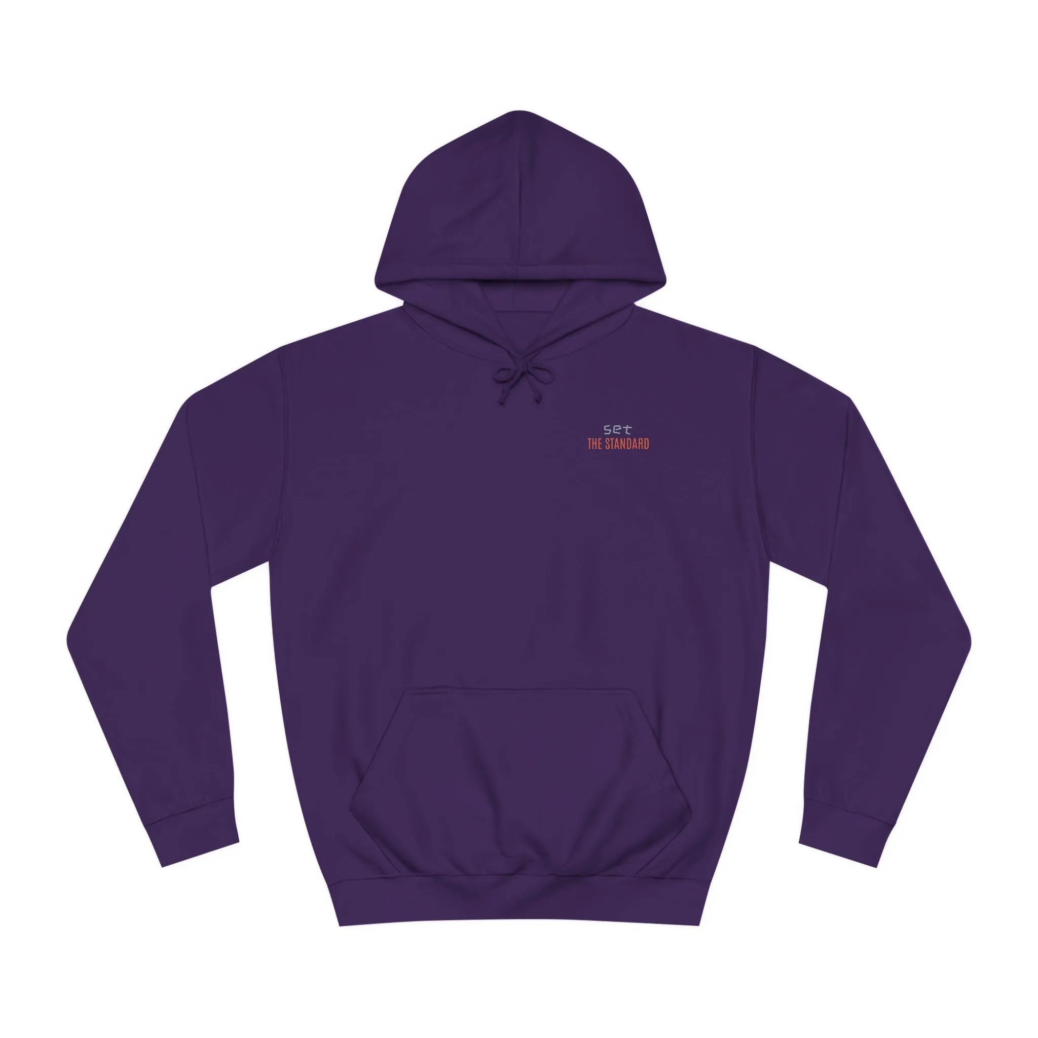 SNRG Unisex Hoodie - Set the Standard, Sweatshirt, Hooded Jacket, Casual Pullover, Trendy Apparel, Outerwear, Hoodie