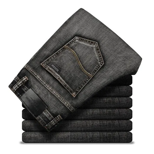 Soft Black Biker Jean