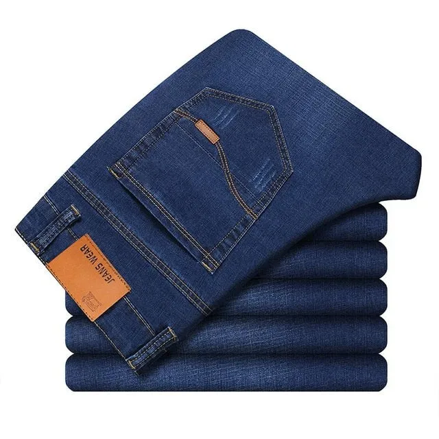 Soft Black Biker Jean