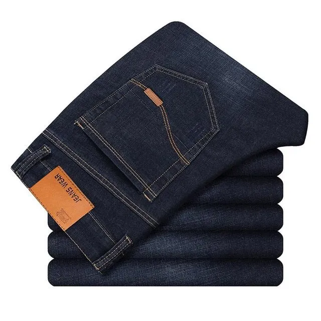 Soft Black Biker Jean