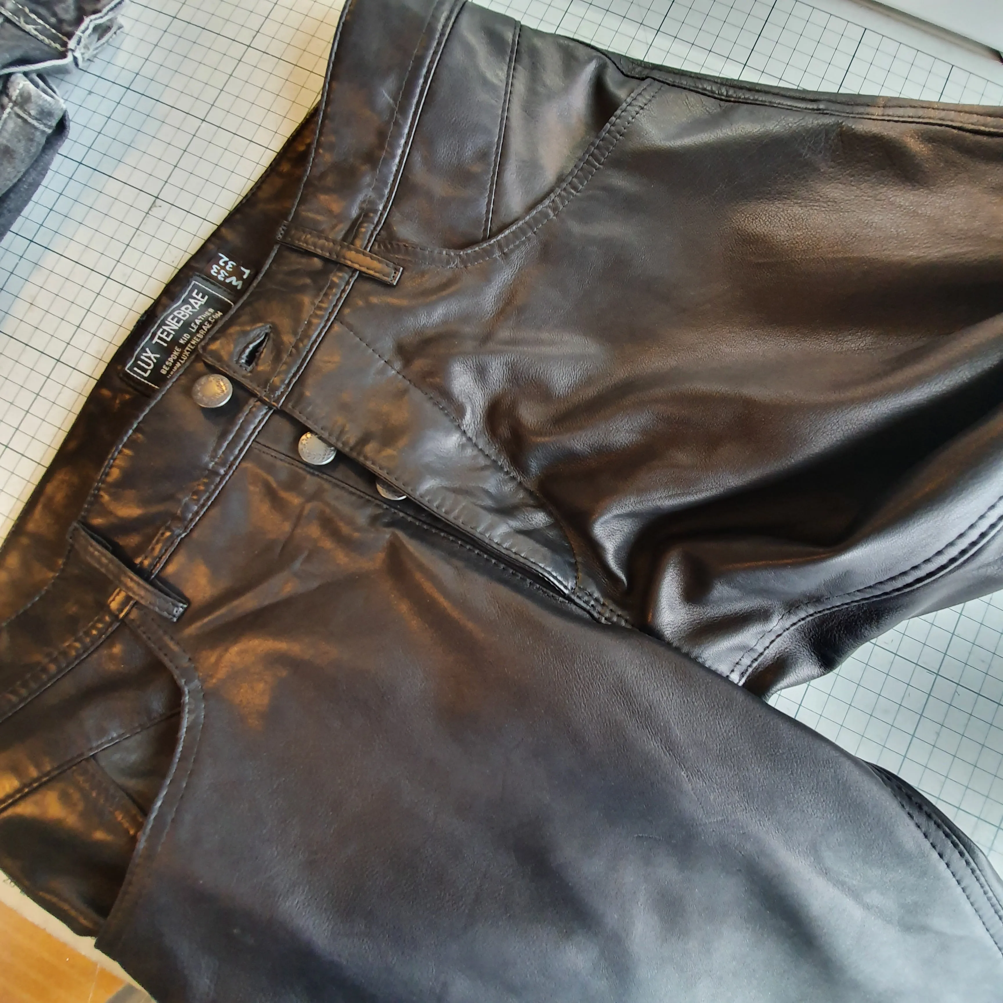 Soft Leather Jeans Ladies Fit - From £825