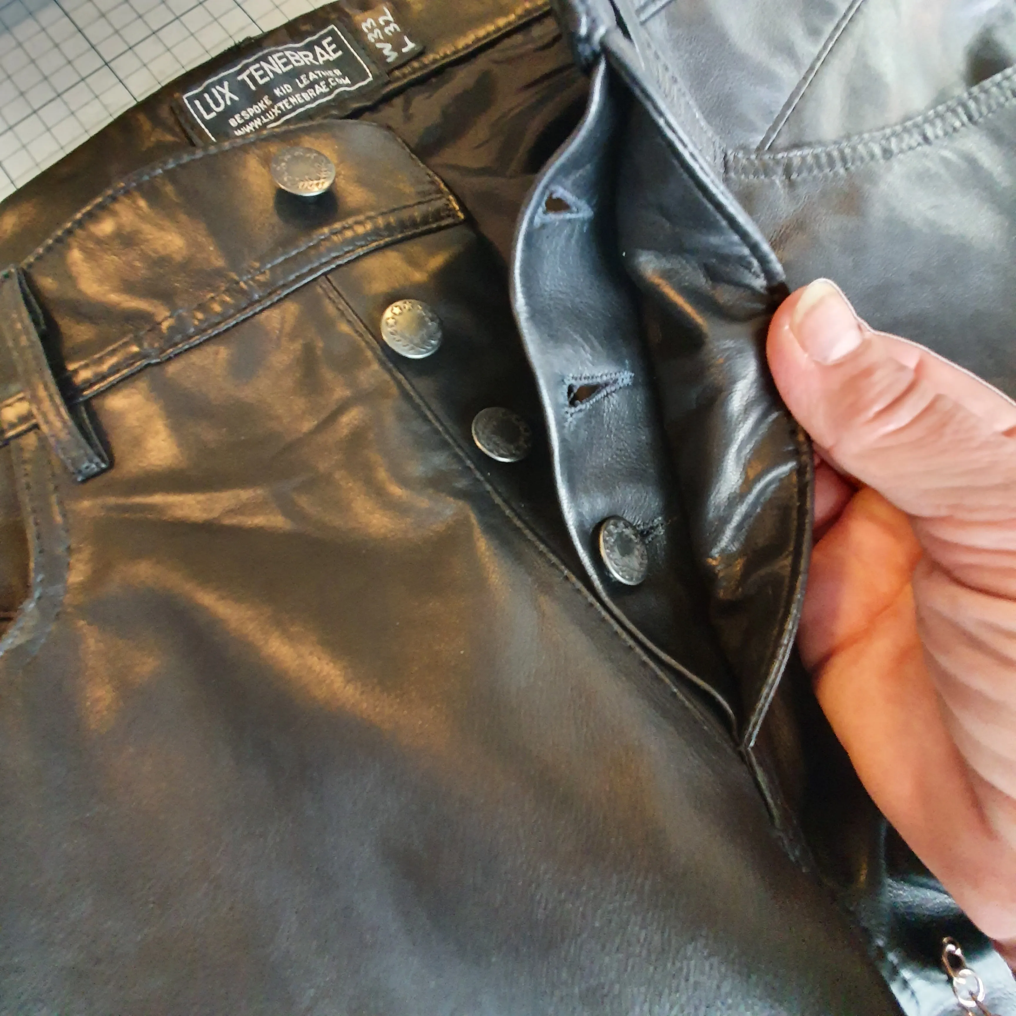 Soft Leather Jeans Ladies Fit - From £825