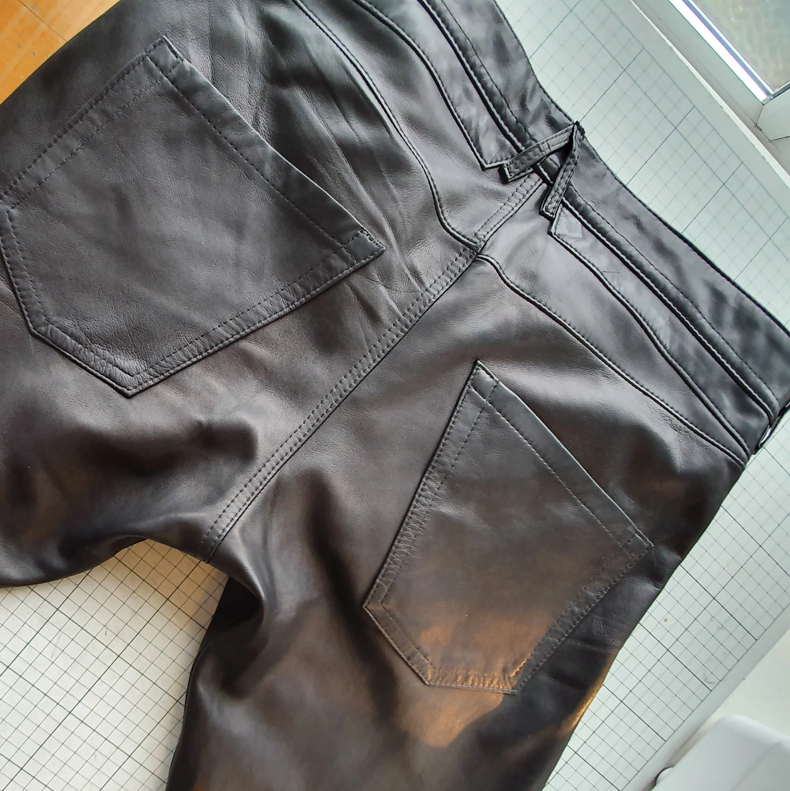 Soft Leather Jeans Ladies Fit - From £825