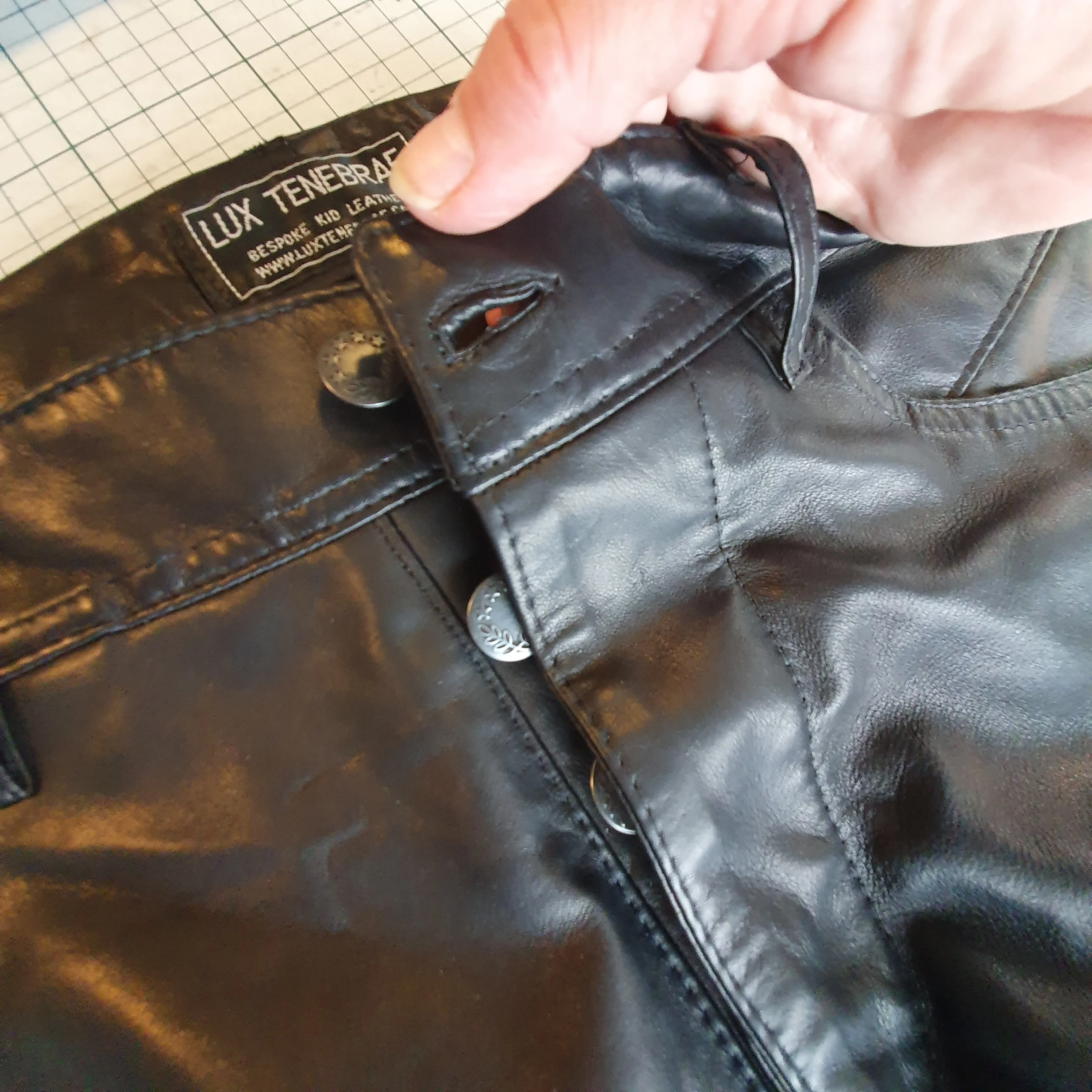 Soft Leather Jeans Ladies Fit - From £825