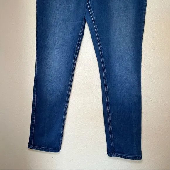 Soft Surroundings dark wash high rise skinny jeans women’s plus size 16