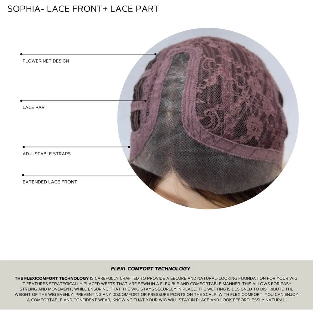 Sophia by Alexander Couture (Lace Front-Lace Part Wig)