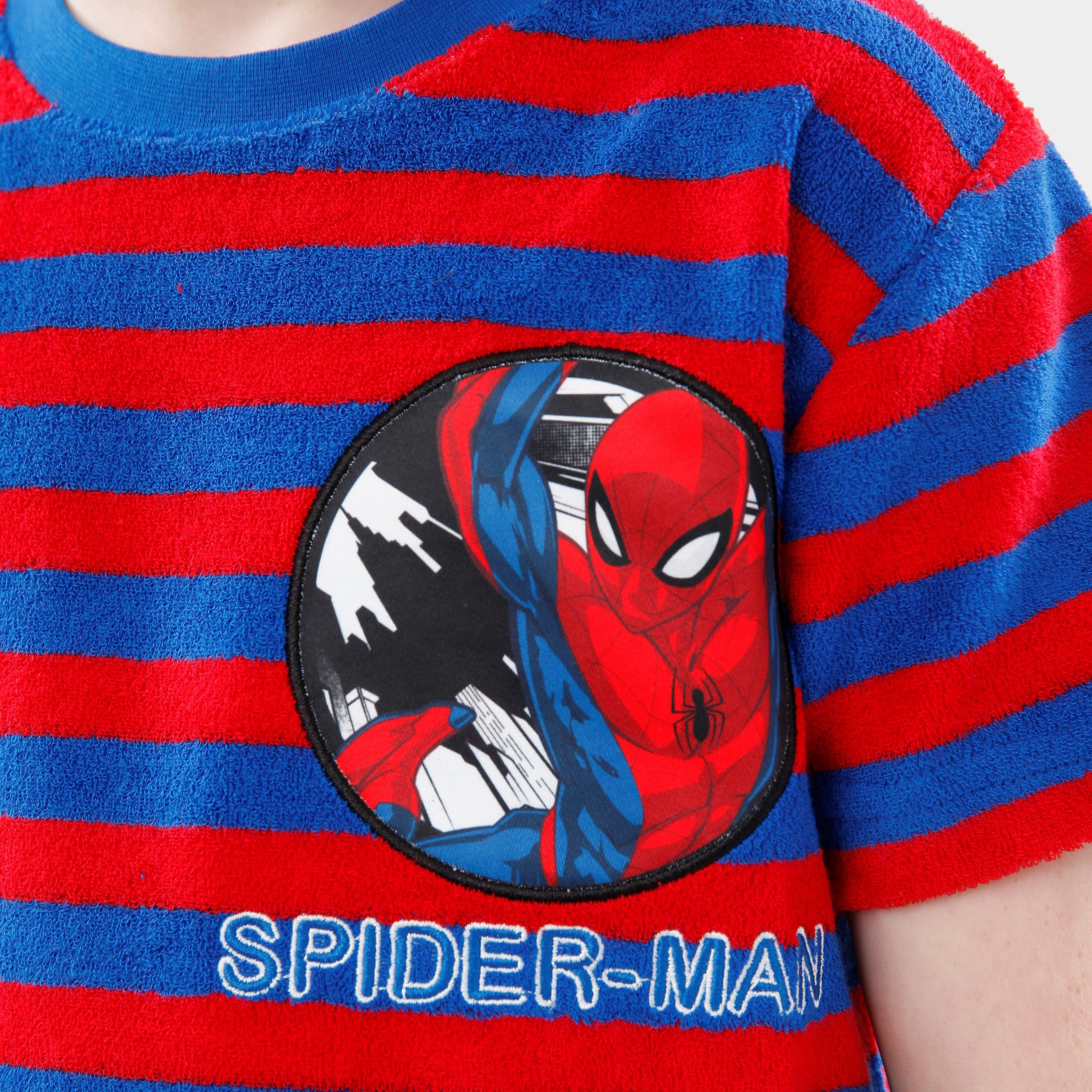 Spider-Man T-Shirt and Shorts Towelling Set