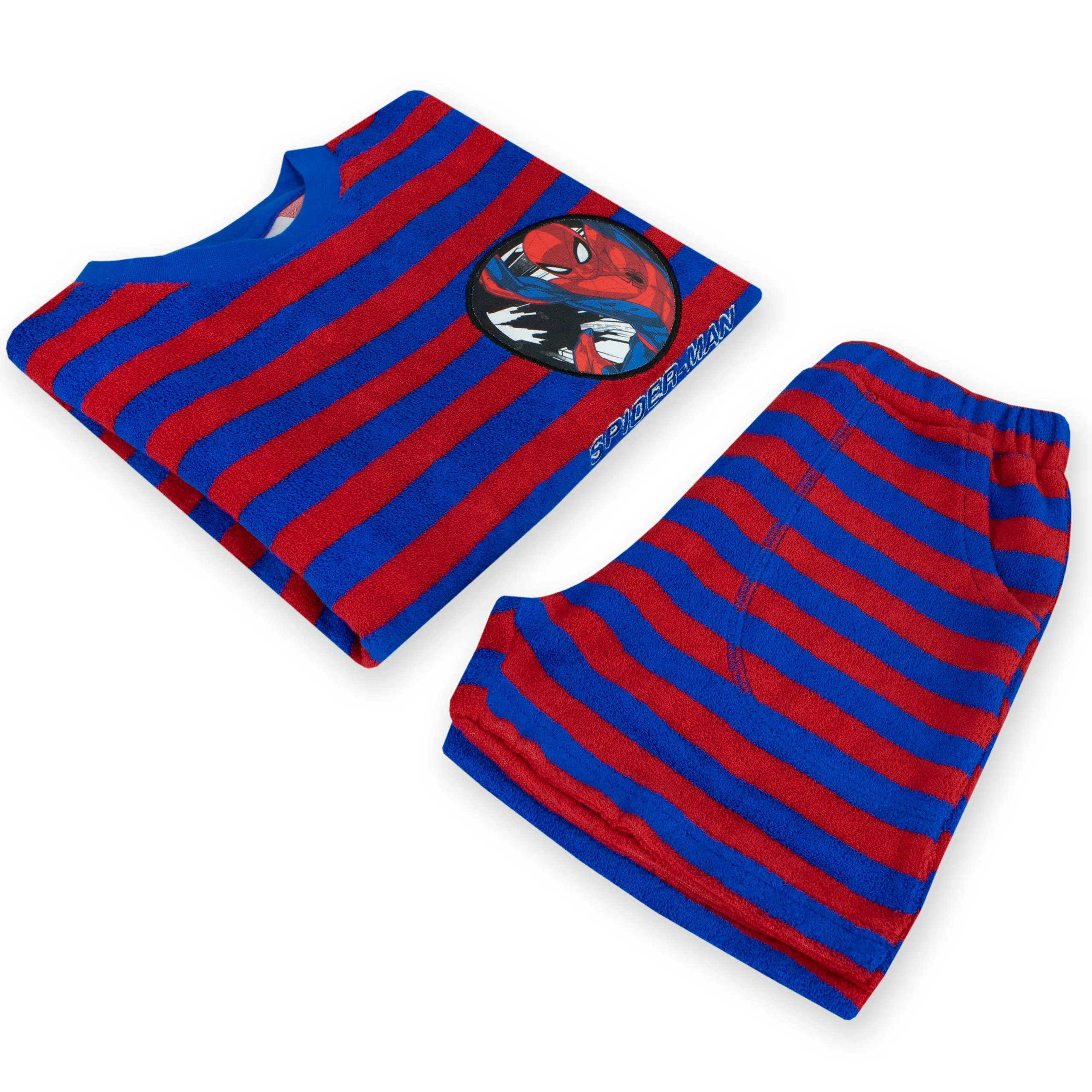 Spider-Man T-Shirt and Shorts Towelling Set