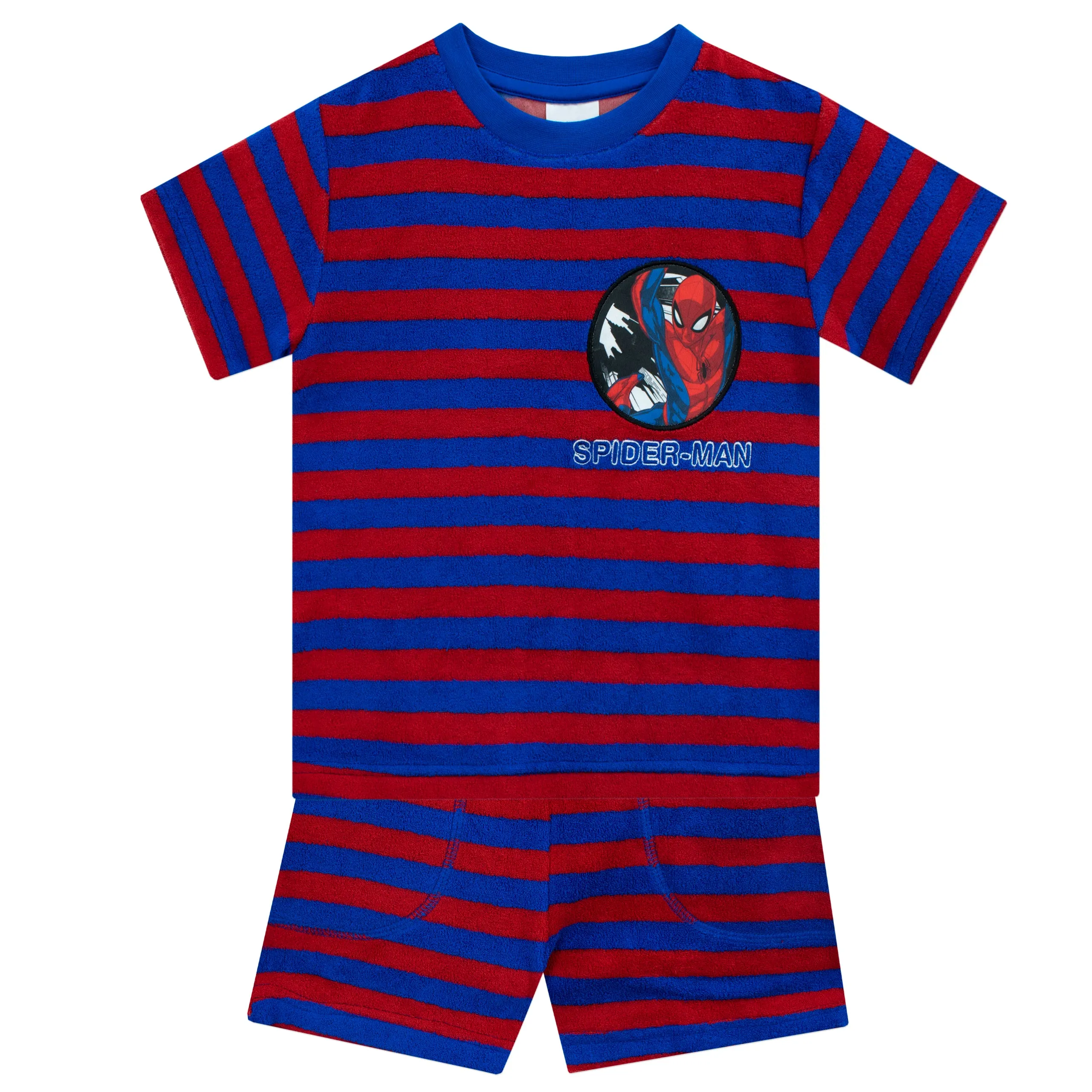 Spider-Man T-Shirt and Shorts Towelling Set